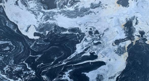 Atlas Nero Picasso Patinato Marble