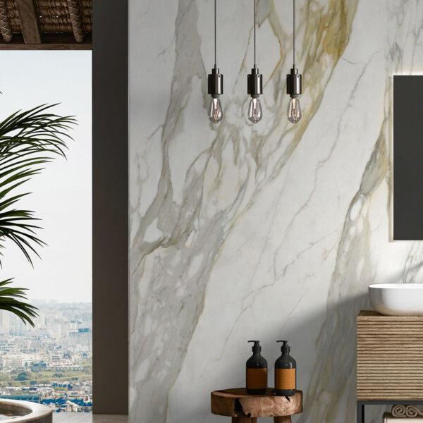 Calacatta Oro çiçek marble