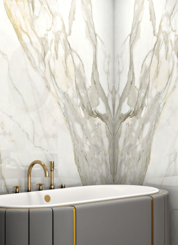 Calacatta Oro çiçek marble