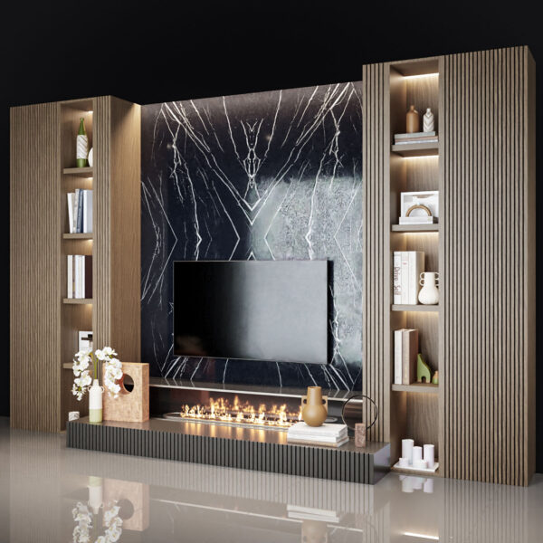 Marquina Venato çiçek marble