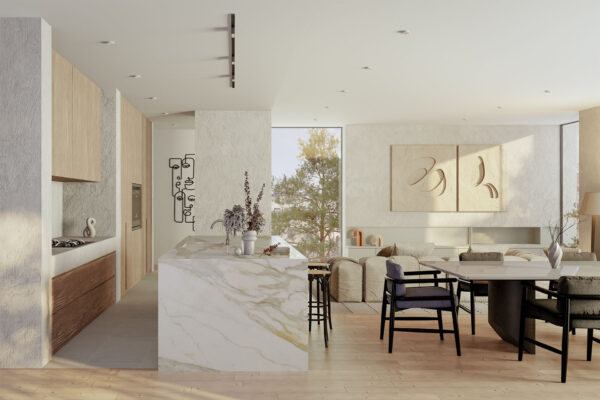 Calacatta Oro çiçek marble