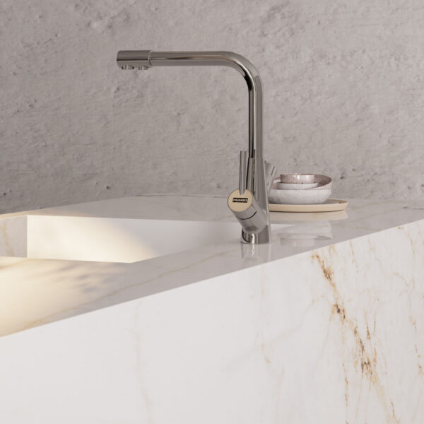 Afyon White çiçek marble